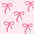 Blush Bows 🎀 – Pattern Edition